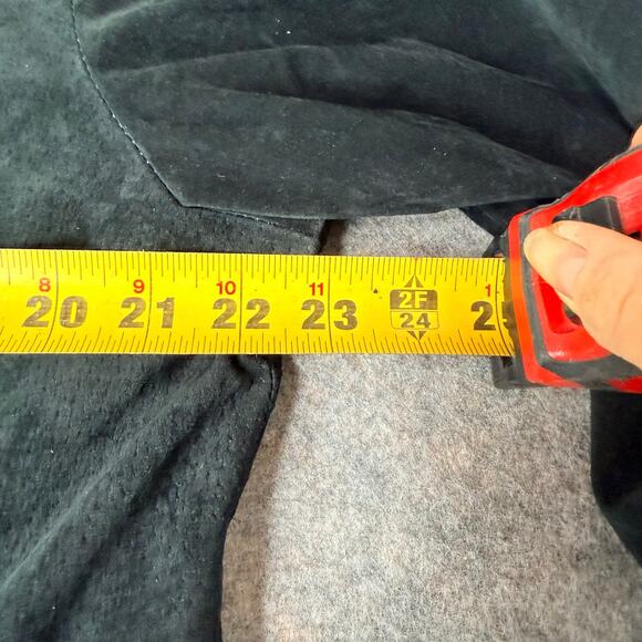 Live a Little Black Suede Leather Biker Jacket Classic Women's Full Zip Size XL - Picture 9 of 9